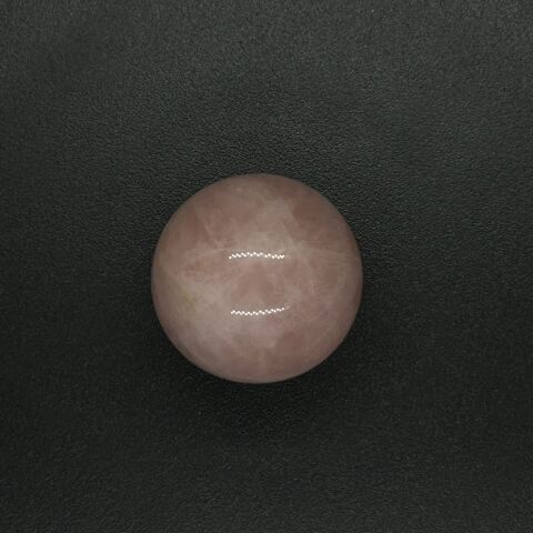 Esfera de cuarzo rosa